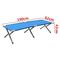 Ultralight Portable Folding Camping Bed ทนทานสองด้าน Oxford For Backpacking